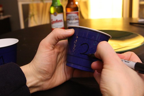 Numbering Blind Tasting Cup