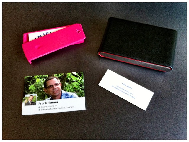 Analog: Business Cards von Moo (Mini und Facebook Cards)