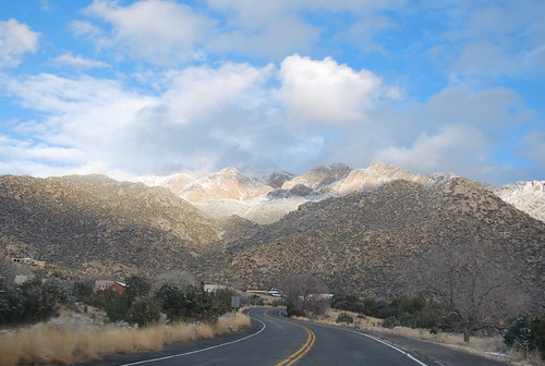 View of Sandia Peak