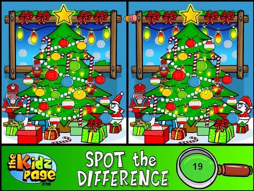 Christmas Spot the Difference