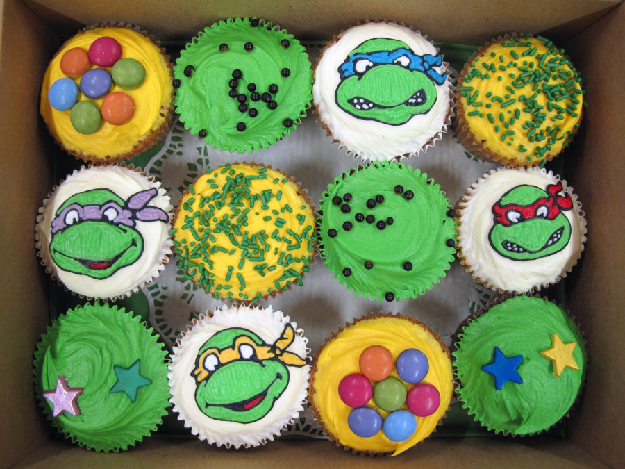 How To Make Teenage Mutant Ninja Turtles Cupcakes