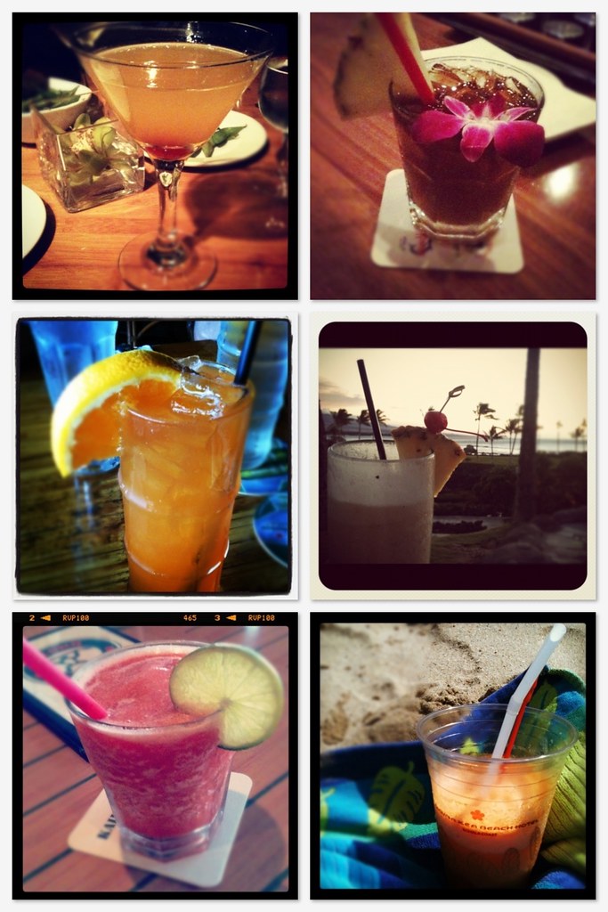Cocktail collage