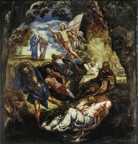Robusti, called Tintoretto (1519 - 1594), The Resurrection of Christ. Ashmolean by renzodionigi