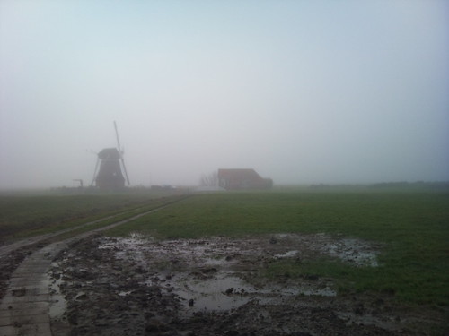 Mist and mill by XPeria2Day