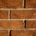 Brick texture - strong winter sunlight