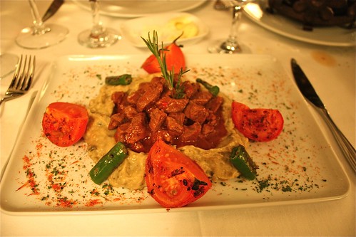 Hünkar beğendi - Kayıkçı Restaurant, İstanbul - Türkiye
