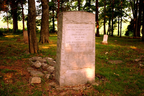 Burial Site of Davy Crockett's first wife