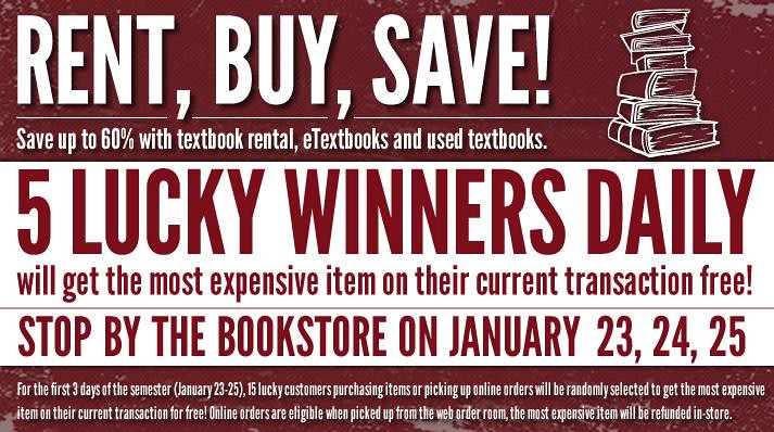 MBS Foreword Online - Kutztown University Bookstore Textbook Rush promotion