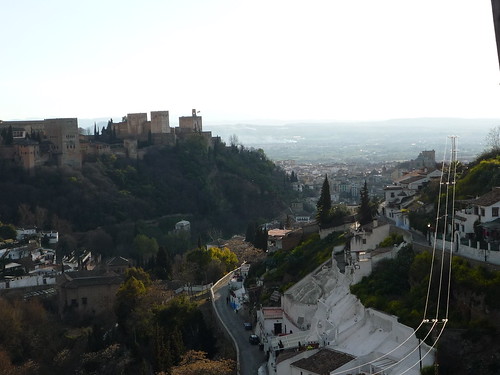 Granada Sacromonte Blick vom Centro interpretacion