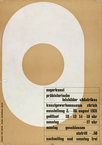 Max Bill poster from '100 Years of Swiss Graphic Design'