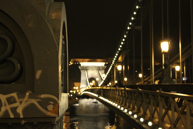 Lánchíd, puente de las cadenas de Budapest.