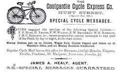Australian Bicycle History: Bicycle Messengers