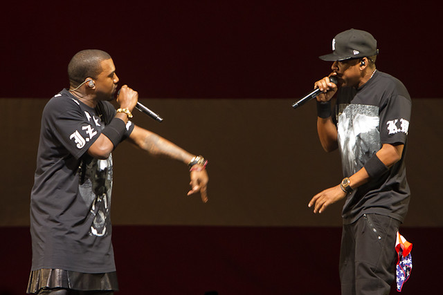 Jay-Z and Kanye West at New Orleans Arena