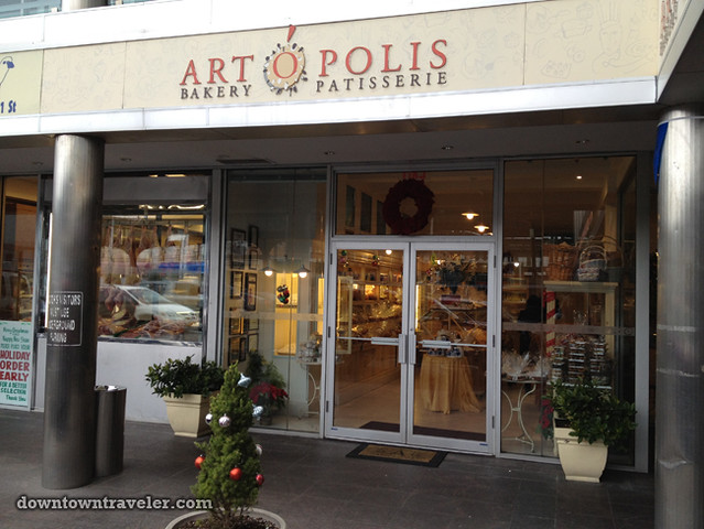 Artopolis Greek bakery in Astoria NYC_store front