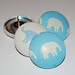 blue elephant push pins