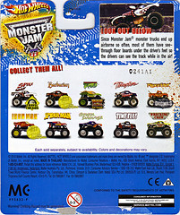 " Hot Wheels " Monster Jam ' Teenage Mutant Ninja Turtles ' 1:64 Monster Truck - Michelangelo {  MUD TRUCKS tire treads } 53/80 ..card backer ii (( 2011 ))