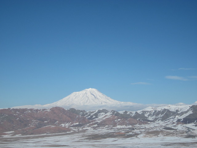 Mt Ararat from Tendurek Pass