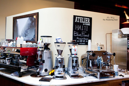 Burr grinders and two different espresso machines
