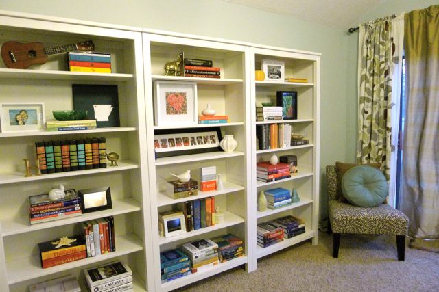 Bookcases with Chair