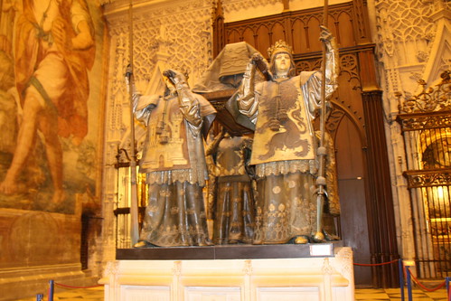 Christopher Columbus' Tomb in Seville Cathedral by Inglewood Mum (Chris)