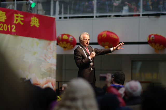Jozias van Aartsen, Chinees nieuwjaar in Den Haag