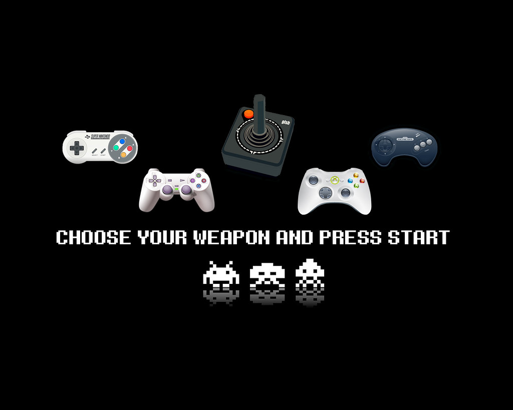 Choose Your Weapon and Press Start