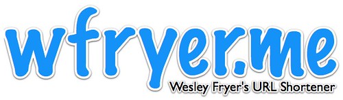 wfryer.me - Wesley Fryer's URL Shortener