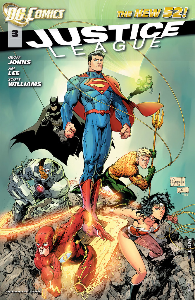 Justice League 3 variant cover by Greg Capullo