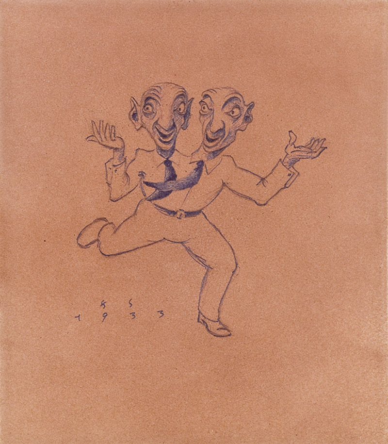 Franz Sedlacek - Double Heads, 1933
