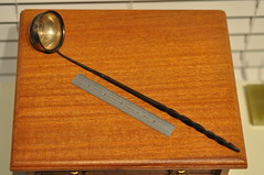 Colonial-Era ladle with Coin 