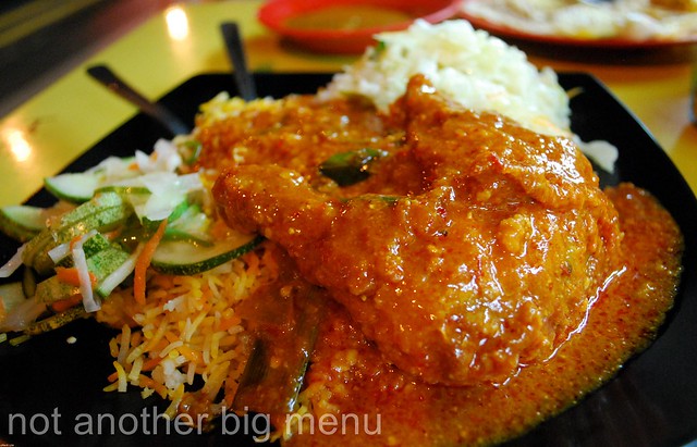 Al-Jilani Restaurant, Bencoolen, Singapore - Briyani rice with chicken
