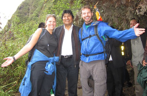 Hike Waynapicchu with Bolivian President