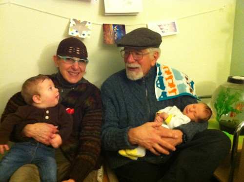Grandparents, Grandsons and Bob