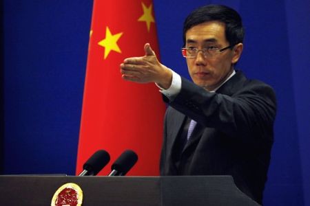 People's Republic of China Foreign Ministry spokesperson Liu Weimin. China has opposed US unilateral sanctions against Iran. by Pan-African News Wire File Photos