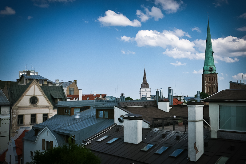 Rooftops of Riga