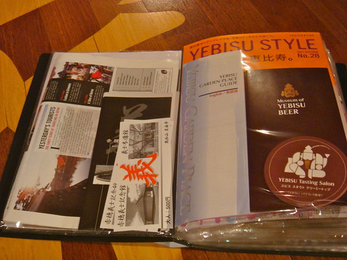 After Japan trip 2011 - Tourism materials.