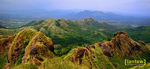 Batulao panoramic view  from the peak