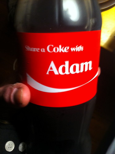 'Share a Coke with the empty validation of corporate ad-men who saw you coming a mile off' - Matt Kav, 2011