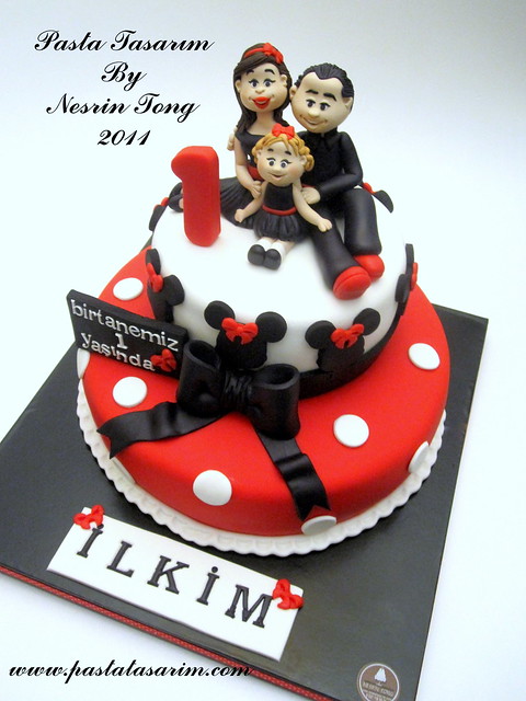  1ST BIRTHDAY CAKE - ILKIM