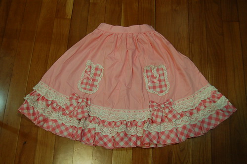 Lolita Closet Count! Skirts: Pink - Bodyline Bunny GIngham