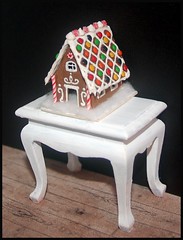 Miniature ginger bread house