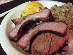 Central Texas Bar-B-Q - 3 meat plate