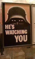 propaganda poster at the International Spy Museum