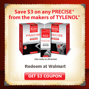 Tylenol precise coupon