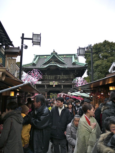 Hatsumoude, New Year's visits to a temple