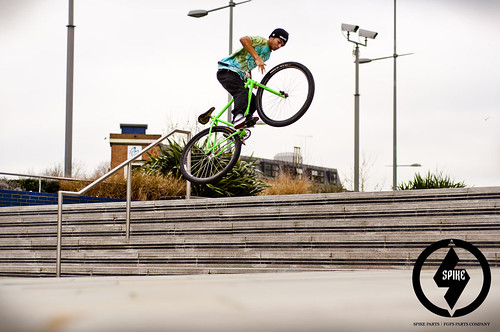 SPIKE PARTS TEAM RIDER: Sol Smith 180 tire grab
