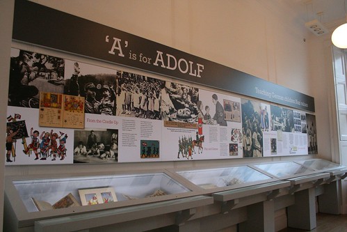 A is for Adolf - display case