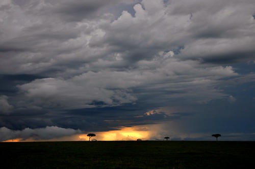 無料写真素材|自然風景|空|雲|暗雲|風景ケニア