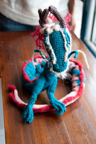 knit dragon by zaoric
