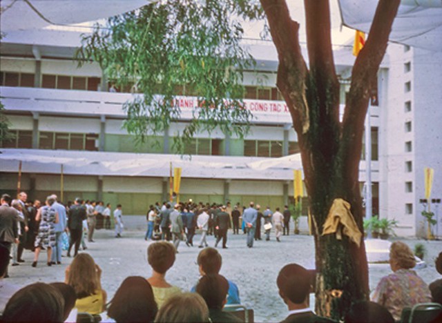 Lễ khánh thành trường Công tác Xã hội tại Sài Gòn - Dedication - School of Social Work in Saigon, 1971